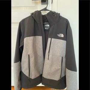 Mens medium north face zip up